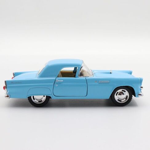 1955 Ford Thunderbird Hard Top In Yellow Diecast 1:36 Scale By Kinsmart in Kuwait