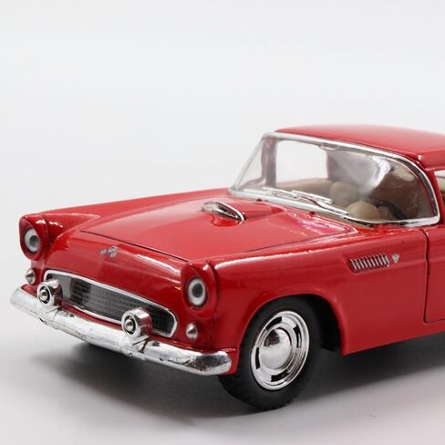1955 Ford Thunderbird Hard Top In Yellow Diecast 1:36 Scale By Kinsmart in Saudi Arabia