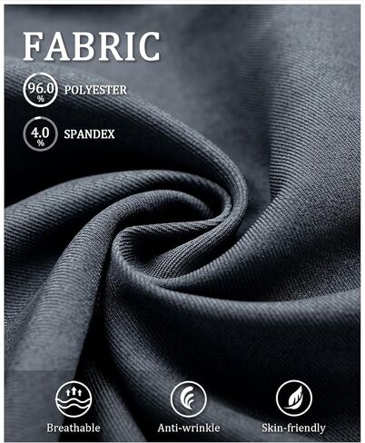 Susclude Mens Pleated Dress Shorts Old Money Classic Fit 8'' Golf Casual Elastic Waist Chino Vintage Shorts in Saudi Arabia
