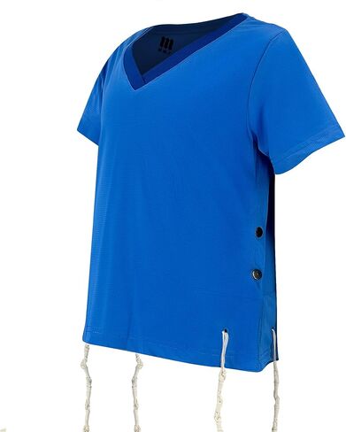Sport Tzitzit Boys Dry-Fit T-Shirt V Neck–Kosher Tzitzis,Quick Dry Cooling Kids Tee Youth & Teen,Moisture Wicking Rash Guard in Saudi Arabia