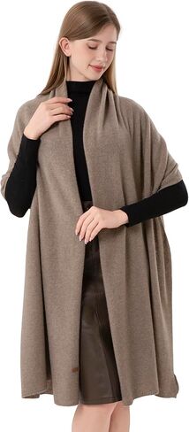 Cashmere Wrap Warm Soft Knitted Scarf Stole for Women Airplane Travel Blanket Shawl 87x28 in Extra Large Pashmina in Saudi Arabia