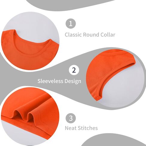 5 حزمة بويز تانك قمم القطن الداخليين الأطفال الذين يعانون من أكمام الطاقم قمم دبابات الرقبة لصالح الشباب الصغار (سن 2-16) in Kuwait