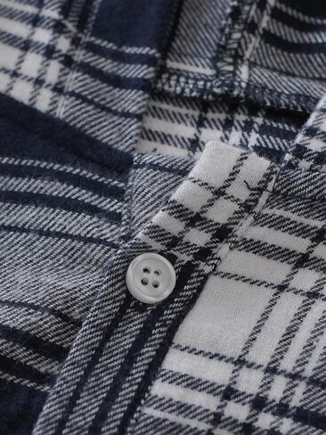 Latuza Men's Hooded Nightshirt Cotton Flannel Sleep Shirt Nightgown in Saudi Arabia