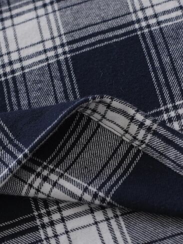 Latuza Men's Hooded Nightshirt Cotton Flannel Sleep Shirt Nightgown in Saudi Arabia