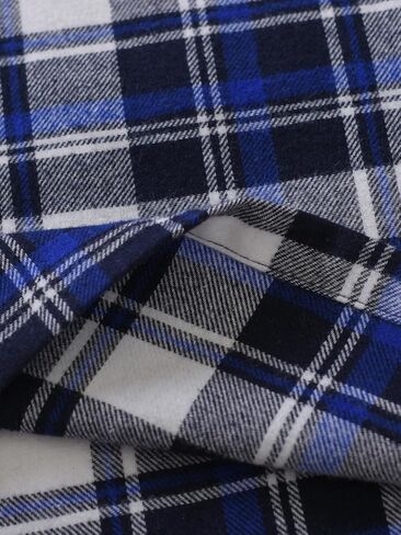 Latuza Men's Nightshirt Cotton Cotton Flannel Sleep Shirt Lightgown in Saudi Arabia
