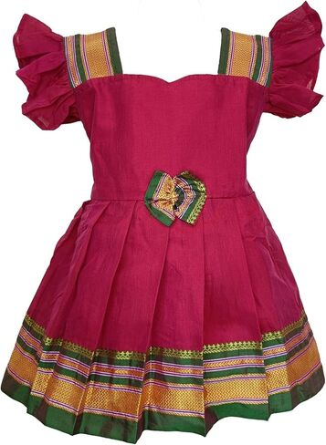 الفتاة الجديدة التقليدية العرقية ارتداء القطن السهل الأكمام الفلكية Freel Frock in Kuwait