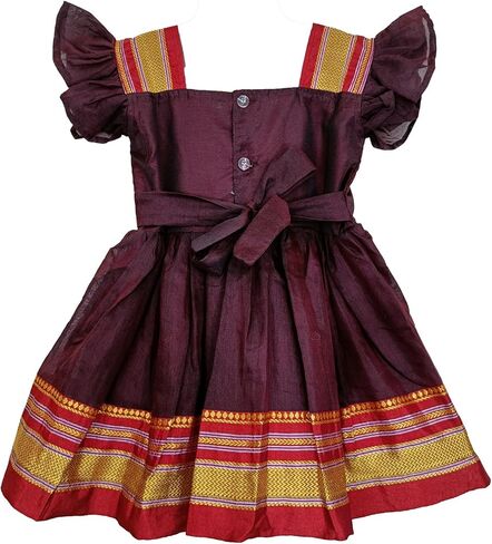الفتاة الجديدة التقليدية العرقية ارتداء القطن السهل الأكمام الفلكية Freel Frock in Kuwait