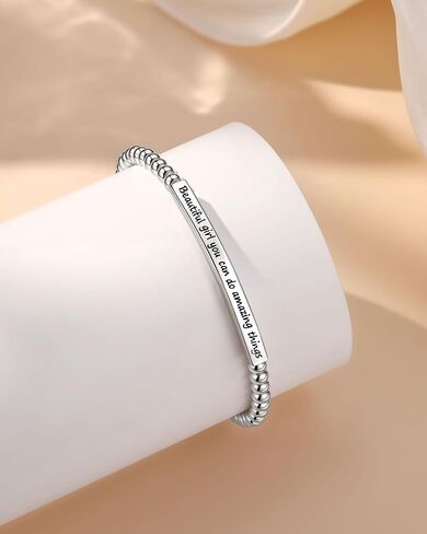 Beautiful Girl You Can Do Amazing Things – Inspirational Bracelet Birthday Christmas Gifts for Teen Girls in Kuwait