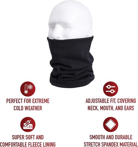 Rothco Grid Fleece Neck Gaiter Gen III المستوى 2 - عزل حراري خفيف الوزن للطقس البارد الشديد in Saudi Arabia