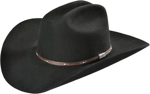 Resistol Men's George Strait Kingman 6X Fur Felt Cowboy Hat - Rfkgmn-5240 Black in Saudi Arabia