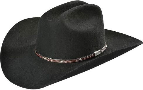 Resistol Men's George Strait Kingman 6X Fur Felt Cowboy Hat - Rfkgmn-5240 Black in Saudi Arabia