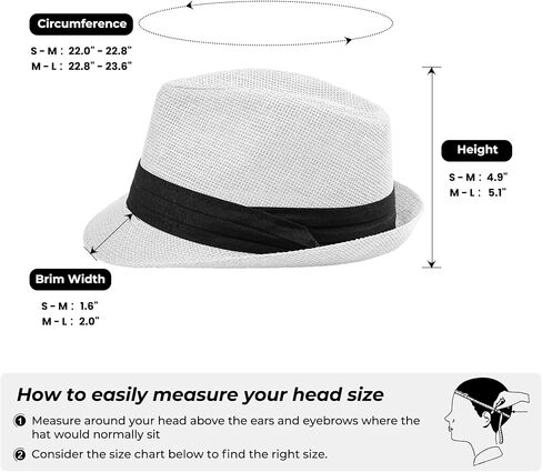 قبعة Trilby Trilby Fedora للرجال نساء النساء في 1920s قبعة بنما قصيرة شاطئ شاطئ شاطئ الصيف مع الفرقة in Kuwait