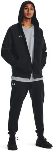 Under Armour Men's Rival Fleece Full Zip Hoodie in Saudi Arabia