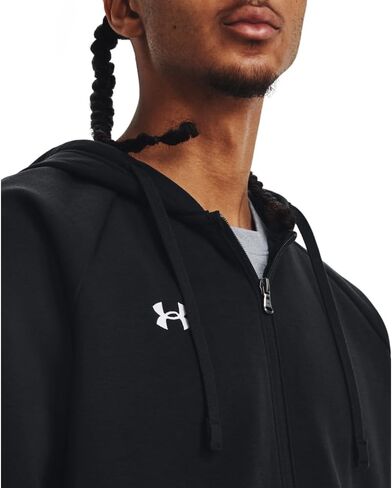Under Armour Men's Rival Fleece Full Zip Hoodie in Saudi Arabia
