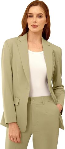 Womens Suit 2 Piece Slim Fit Outfits Suits Professional Blazer with Pants Dressy Casual Suiting Business Office Sets for Work in Saudi Arabia