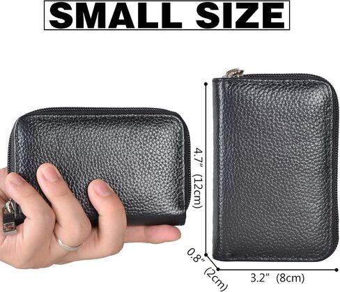 Easyoulife Leature Leather Card Card Szipper Wallet مع 26 فتحات بطاقة in Kuwait