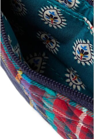 Vera Bradley Women's Cotton Zip ID Case Wallet in Saudi Arabia