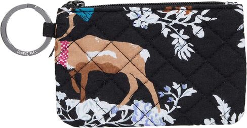 Vera Bradley Women's Cotton Zip ID Case Wallet in Saudi Arabia
