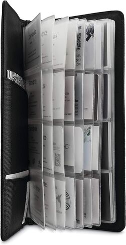 Samsonite Xenon Business Card Holder 160, Black, One Size in Saudi Arabia