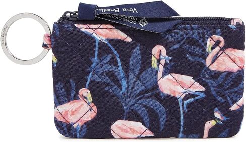 Vera Bradley Women's Cotton Zip ID Case Wallet in Saudi Arabia
