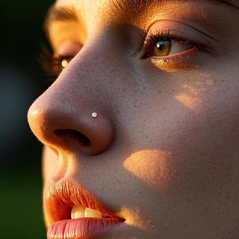 Clear Piercing Retainers for Surgery Sports - Clear Nose Studs, Rings, Earrings Plastic Lip Piercing Jewelry, Vertical Labret, Cartilage Retainers Medical/Sport Safe Bioflex Industrial Bar for Women Men in Kuwait