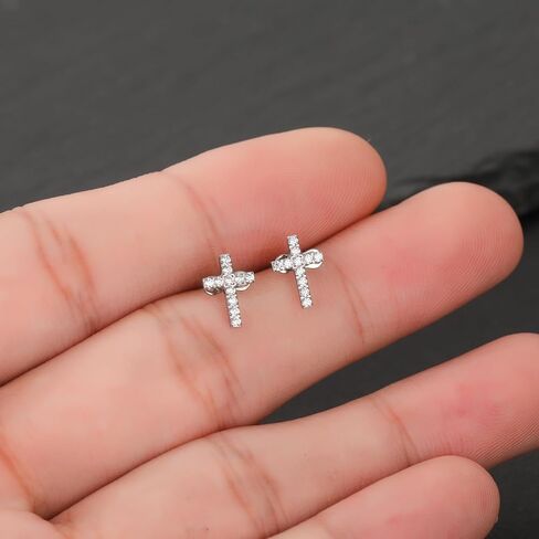 Xpircn Titanium 14G Micro Dermal Anchor Tops Crystal Top Dermal Piercings Surface Skin Piercing Body Jewelry in Saudi Arabia