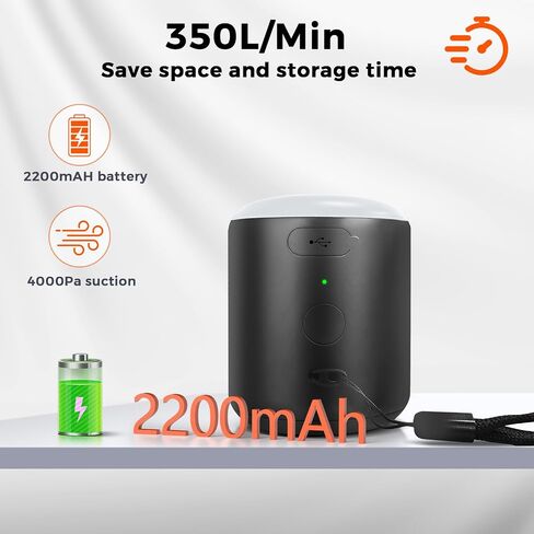 أكياس فراغ السفر مع المضخة ، وأكياس ضغط الفراغ القابلة لإعادة الاستخدام IP67 للسفر ، وحقائب الظهر وحقائب ، وتخزين المنزل ، ومكعبات تعبئة ختم الفراغ للملابس (2PC-PUMP) in Saudi Arabia