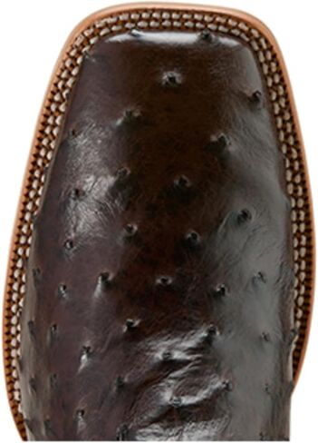 ARIAT Men's Drifter Exotic Ostrich Western Boot Broad Square Toe Brown 9.5 EE US in Saudi Arabia