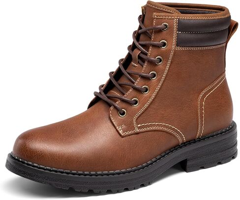 Bruno Marc Men's Dress Oxford Fashion and Comfort Ankle Lace Up Boots in Saudi Arabia
