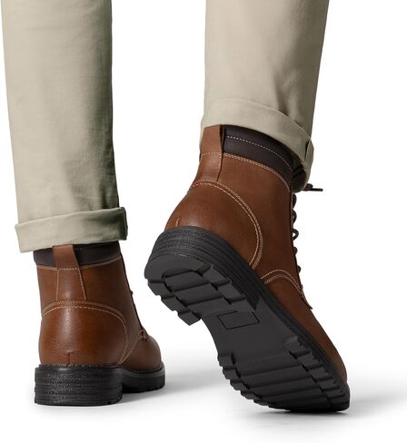 Bruno Marc Men's Dress Oxford Fashion and Comfort Ankle Lace Up Boots in Saudi Arabia