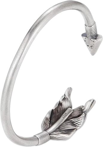 سوار S925 STERLING SILVER ، تصميم الكفة المفتوحة ، مجوهرات الهدايا للرجال لرجل in Kuwait
