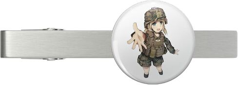 Secrets About Anime Military Easy Steps For The Best Girls Boys Silver Tie Clip Tie Bar Veteran Gift in Saudi Arabia