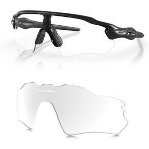 OAKLEY Original Radar EV Path OO9208 PRIZM Replacement Lenses For Men For Women+ Bundle Microfiber Pouch in Kuwait