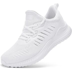 Mens Wide Sneakers - Slip On Memory Foam Walking Shoes Breathable Non Slip Tennis Running Shoe Ultra Lightweight Comfortable Workout Gym Jogging and Casual Sports in Kuwait