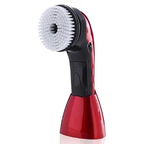 Mini Electric Household Shoe Polisher, Portable Leather Polishing Equipment, Automatic Cleaning Machine, Hand-Held Shoe Polisher Kit for Men and Women, Leather Care Kit,Red in Saudi Arabia