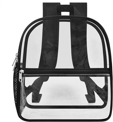USPECLARE Clear Backpack for Stadium Approved 12×6×12, Water proof Clear Bag for Stadium Events and Concert Work Sport Event in Kuwait