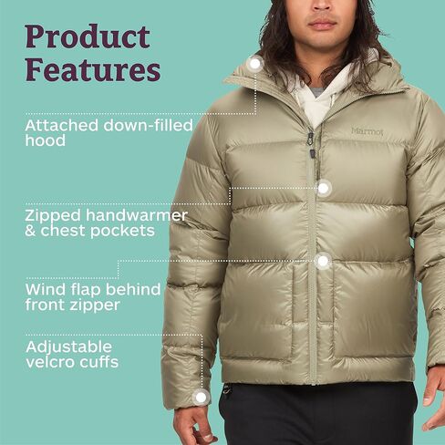 مرشدات Marmot Men أسفل سترة هودي in Kuwait