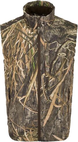 Drake Waterfowl Men's MST Synthetic Down Pack Warm Lightweight Durable Water-Repellent Adjustable Cold-Weather Hunting Vest in Saudi Arabia