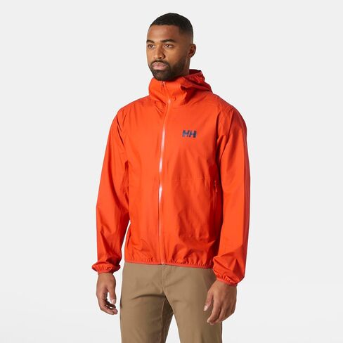 Helly-Hansen Verglas 2.5L Fastpack Jacket for Men's Lightweight Waterproof Coat, Durable Outdoor Rain Shell in Saudi Arabia