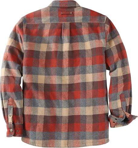 Dubinik® Mens Shacket سترة خفيفة الوزن دافئ دافئ القمصان الفانيلة القميص للرجال طويلة الأكمام المفاجئة منقوشة in Kuwait