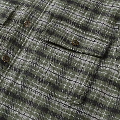 Dubinik® Mens Shacket سترة خفيفة الوزن دافئ دافئ القمصان الفانيلة القميص للرجال طويلة الأكمام المفاجئة منقوشة in Kuwait