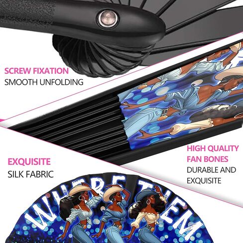 Boots on the Ground Hand Fan ، حيث يتمتعونهم بالمعجبين القابل للطي ، وتصفيق المعجبين بالرقص للرقص النمط oriainal فريد من نوعه لدعائم الحفلات المثالية لمحبي الرقص الخط (النمط 2) in Saudi Arabia