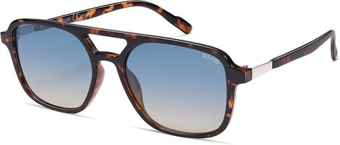 SOJOS Retro Aviator Sunglasses for Women Men,Trendy Rectangle Womens Mens Shades Sun Glasses SJ2202 in Saudi Arabia