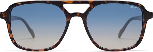 SOJOS Retro Aviator Sunglasses for Women Men,Trendy Rectangle Womens Mens Shades Sun Glasses SJ2202 in Saudi Arabia