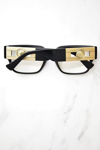 VERSACE VE 3350 Black Gold 55/18/140 men Eyewear Frame in Saudi Arabia