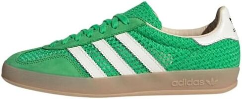 adidas Men's Enegrn/Owhite/Magbei Gazelle Indoor Energy greenOff White/Magic Beige 5.5 US in Saudi Arabia
