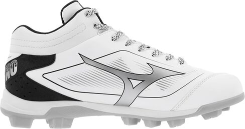 Mizuno Men's Cushionrevo Diamond Mid TPU Spike Baseball Cleat in Saudi Arabia