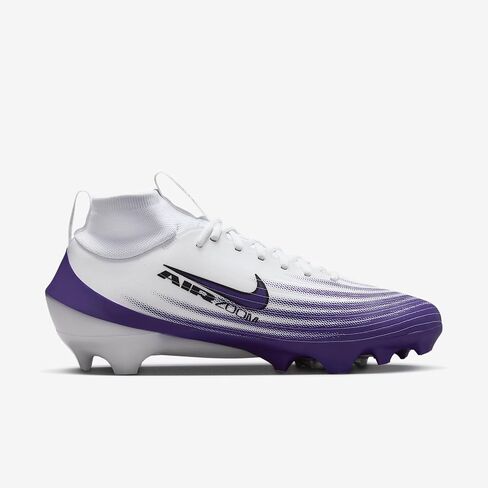 Nike Vapor Pro 1 Football Cleats (HM8850-104 ، White/Midnight Navy/Metallic Silver/Black) in Saudi Arabia