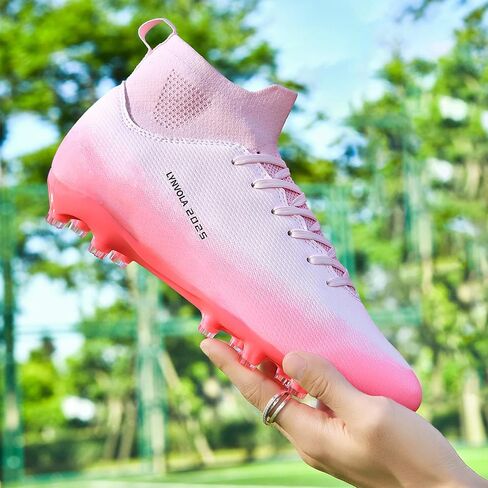 Football Boots for Men and Women AG/FG/TF Multi-Ground Soccer Cleats Lightweight Wide Training Shoes for Indoor & Outdoor in Saudi Arabia