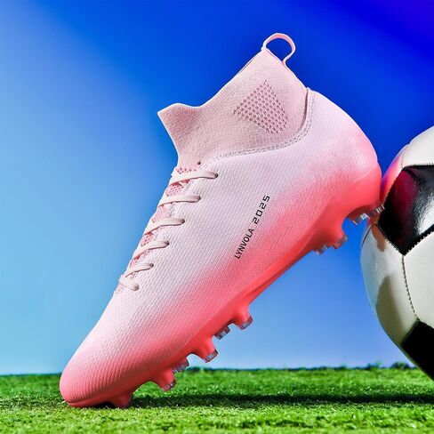 Football Boots for Men and Women AG/FG/TF Multi-Ground Soccer Cleats Lightweight Wide Training Shoes for Indoor & Outdoor in Saudi Arabia